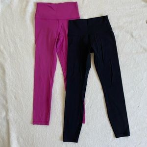 Lululemon High waisted workout leggings